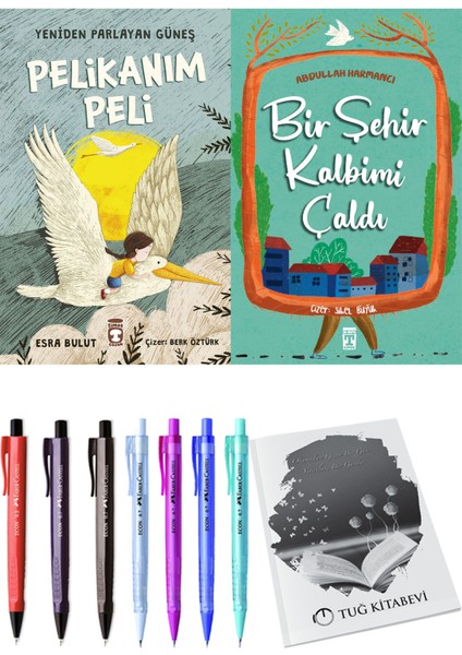 Bir Şehir Kalbimi Çaldı ve Yeniden Parlayan Güneş Pelikanım Peli 2li Set