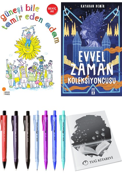Evvel Zaman Koleksiyoncusu ve Güneşi Bile Tamir Eden Adam 2li Set
