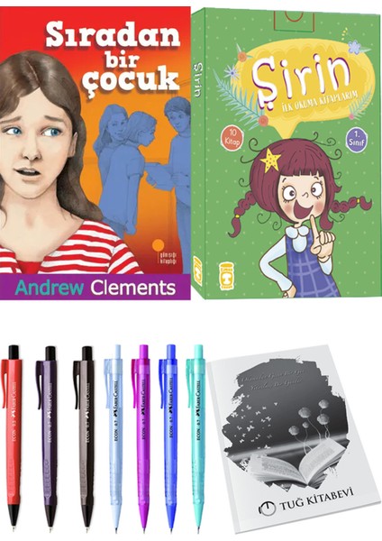 Şirin İlk Okuma Kitaplarım 10 Kitap ve Sıradan Bir Çocuk 2li Set