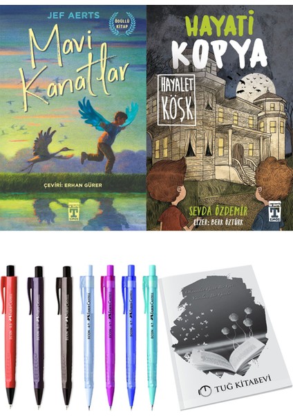 Hayati Kopya Hayalet Köşk ve Mavi Kanatlar 2li Set