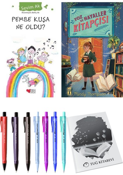 Toz ve Hayaller Kitapçısı ve Pembe Kuşa Ne Oldu? 2li Set