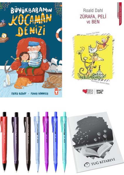 Zürafa, Peli ve Ben ve Büyükbabamın Kocaman Denizi 2li Set