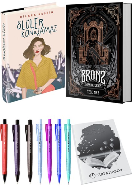 Bronz 3 Imparatoriçe Ciltli ve Ephesus Ölüler Konuşamaz Ciltli Dilara Keskin 2li Set