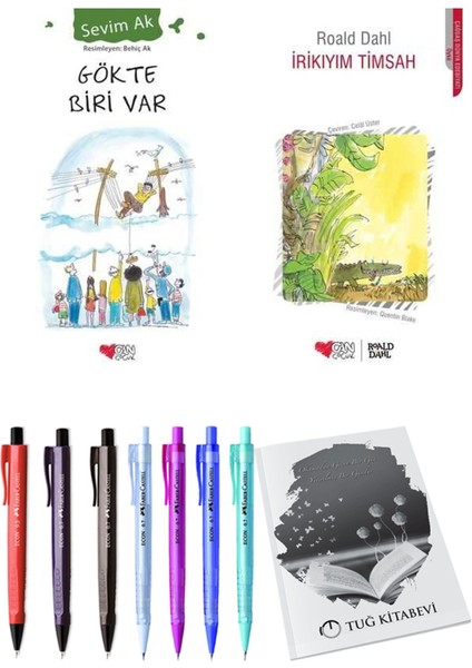 Irikıyım Timsah ve Gökte Biri Var 2li Set
