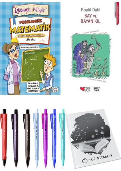 Bay ve Bayan Kıl ve Problemsiz Matematik 2li Set