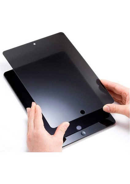 Apple iPad 2 3 4 - Ekran Koruyucu Hayalet Temperli Cam Ekran Koruma - Siyah