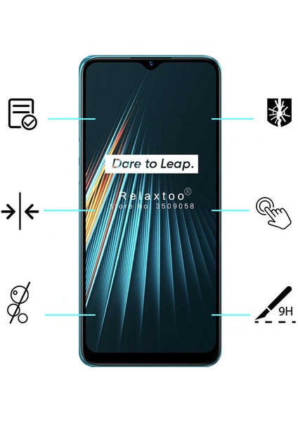 Realme C3 - Ekran Koruyucu 5d Temperli Cam Koruma - Şeffaf fiyatları