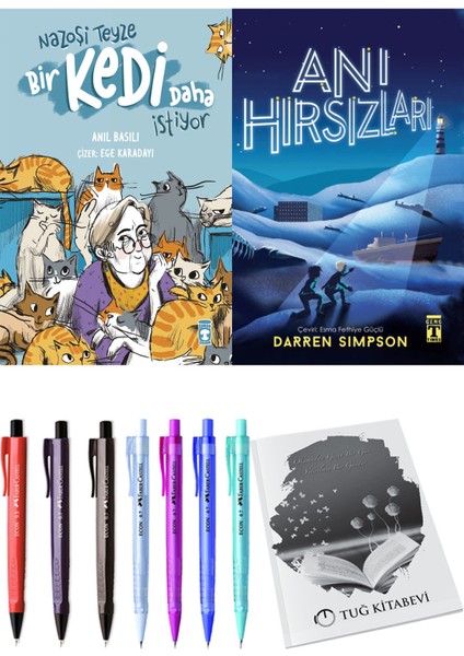 Anı Hırsızları ve Nazoşi Teyze Bir Kedi Daha Istiyor 2li Set