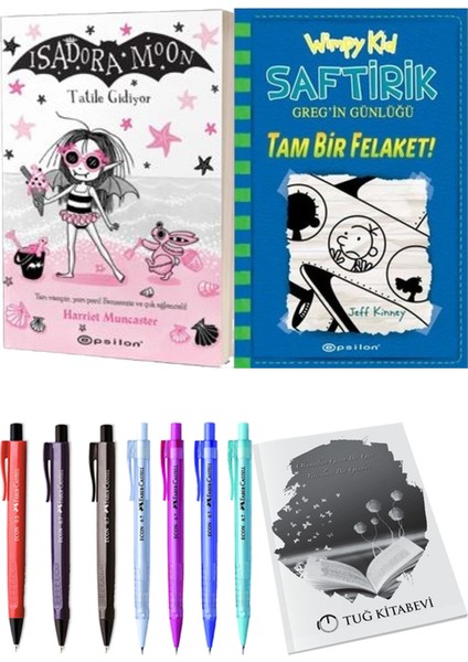 Saftirik 12 Tam Bir Felaket! ve Isadora Moon 11 Tatile Gidiyor 2li Set