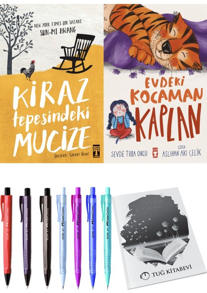 Evdeki Kocaman Kaplan ve Kiraz Tepesindeki Mucize 2li Set