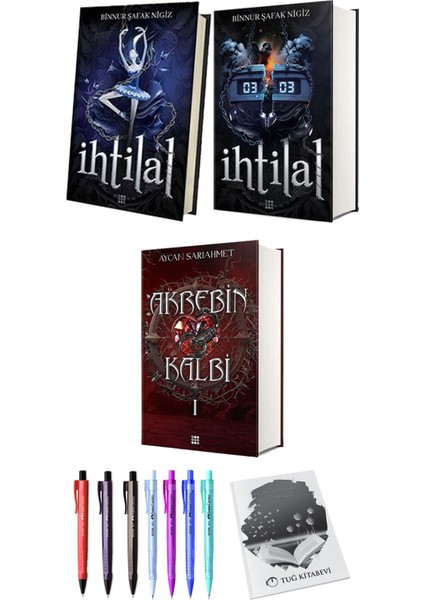 Ihtilal 2li Set Ciltli ve Akrebin Kalbi 1 Ciltli Aycan Sarıahmet