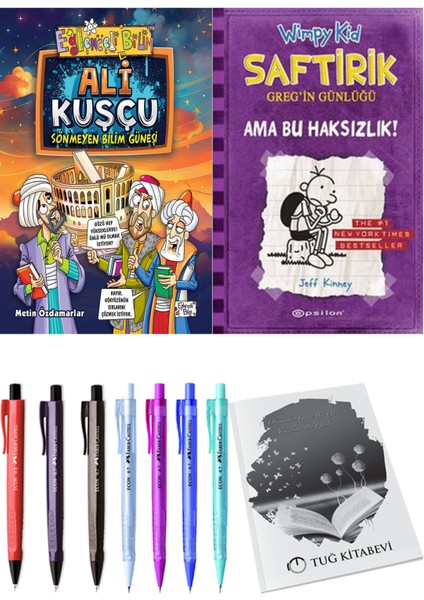 Saftirik 5 Ama Bu Haksızlık! ve Ali Kuşçu Sönmeyen Bilim Güneşi 2li Set