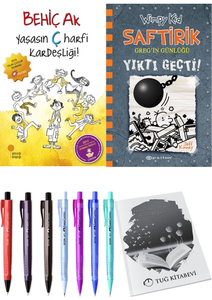 Saftirik 14 Yıktı Geçti! ve Yaşasın Ç Harfi Kardeşliği 2li Set