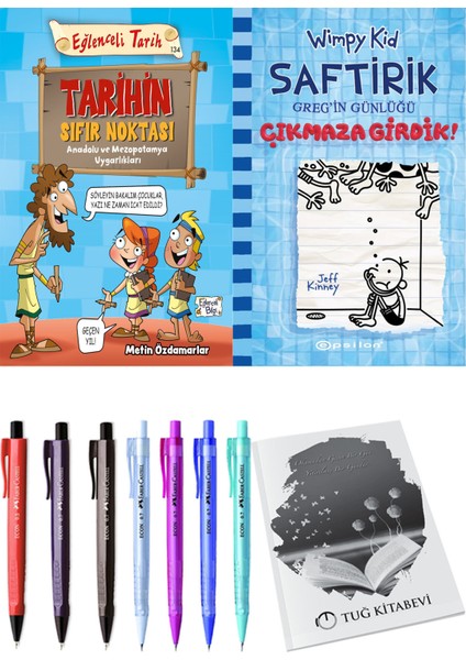 Saftirik 15 Çıkmaza Girdik! ve Tarihin Sıfır Noktası Anadolu ve Mezopotomya Uygarlıkları 2li Set