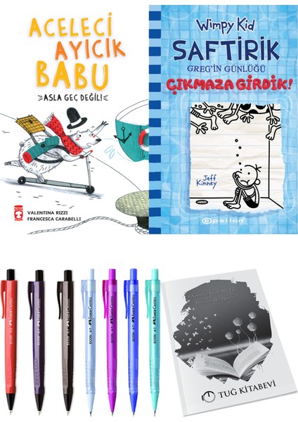 Saftirik 15 Çıkmaza Girdik! ve Aceleci Ayıcık Babu Asla Geç Değil 2li Set
