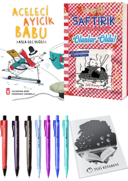 Saftirik 19 Olanlar Oldu! ve Aceleci Ayıcık Babu Asla Geç Değil 2li Set