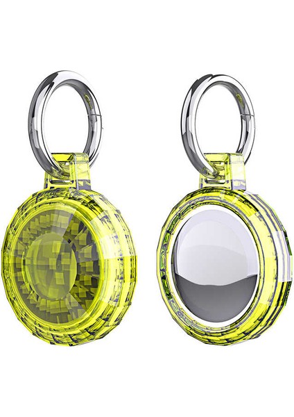 - Airtag Silikon Anahtarlık - 04 - Sarı - T17294