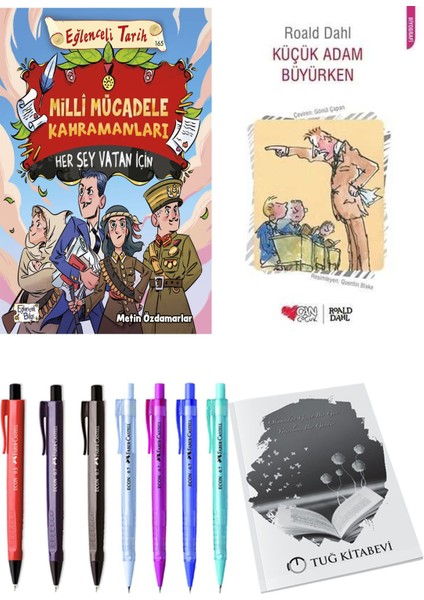 Küçük Adam Büyürken ve Milli Mücadele Kahramanları Her Şey Vatan Için 2li Set