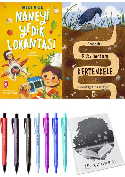 Eski Dostum Kertenkele ve Naneyi Yedik Lokantası 2li Set