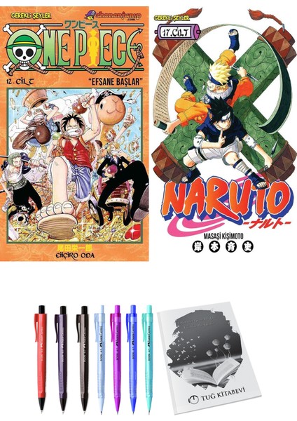 One Piece 12 ve Naruto 17 2li Set