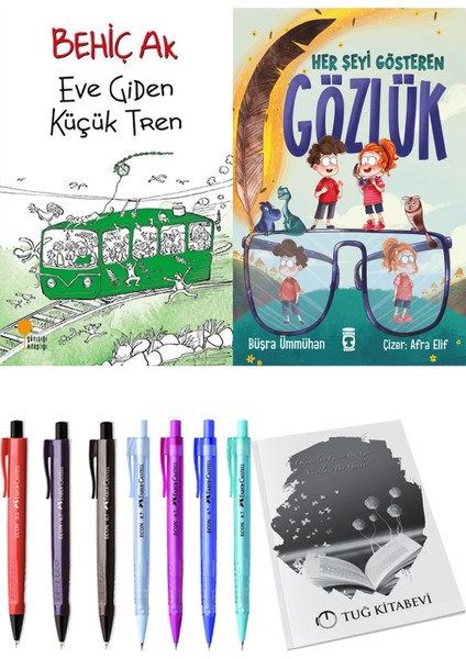 Her Şeyi Gösteren Gözlük ve Eve Giden Küçük Tren 2li Set