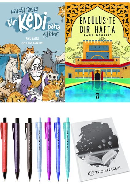 Endülüs'te Bir Hafta ve Nazoşi Teyze Bir Kedi Daha Istiyor 2li Set