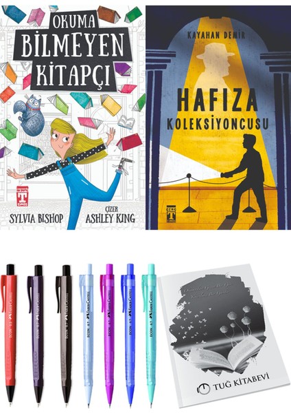Hafıza Koleksiyoncusu ve Okuma Bilmeyen Kitapçı 2li Set