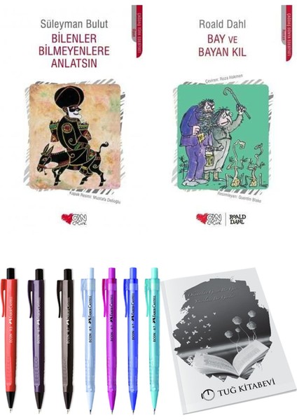 Bay ve Bayan Kıl ve Bilenler Bilmeyenlere Anlatsın 2li Set