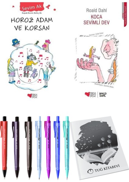 Koca Sevimli Dev ve Horoz Adam ve Korsan 2li Set