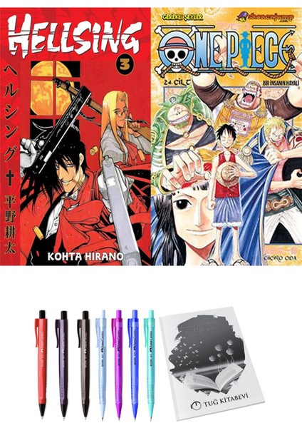 Hellsing 3 ve One Piece 24 2li Set