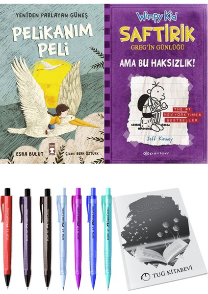 Saftirik 5 Ama Bu Haksızlık! ve Yeniden Parlayan Güneş Pelikanım Peli 2li Set