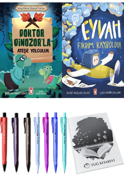Eyvah Fikrim Kayboldu! ve Doktor Dinozor'la Ateşe Yolculuk 2li Set