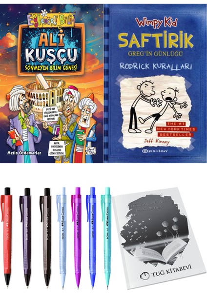 Saftirik 2 Rodrick Kuralları ve Ali Kuşçu Sönmeyen Bilim Güneşi 2li Set