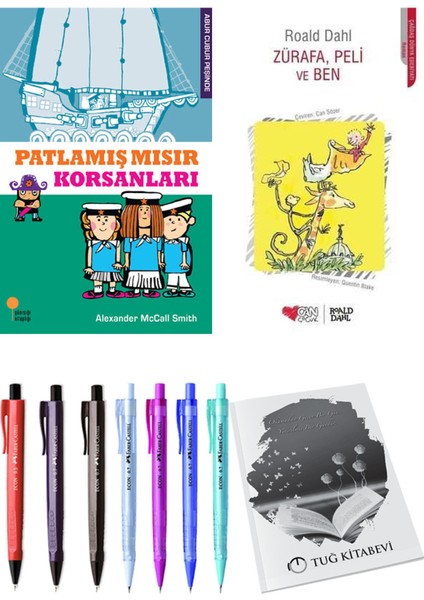 Zürafa, Peli ve Ben ve Patlamış Mısır Korsanları 2li Set