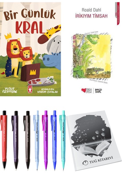 Irikıyım Timsah ve Bir Günlük Kral 2li Set