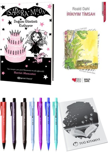 Irikıyım Timsah ve Isadora Moon 4 Doğum Gününü Kutluyor 2li Set