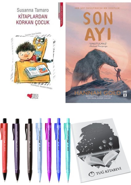 Son Ayı ve Kitaplardan Korkan Çocuk 2li Set