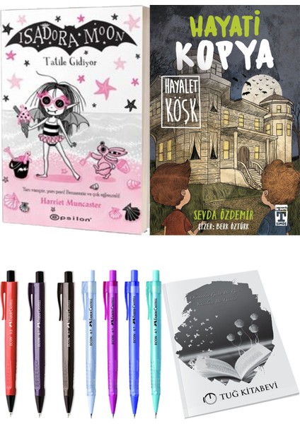 Hayati Kopya Hayalet Köşk ve Isadora Moon 11 Tatile Gidiyor 2li Set