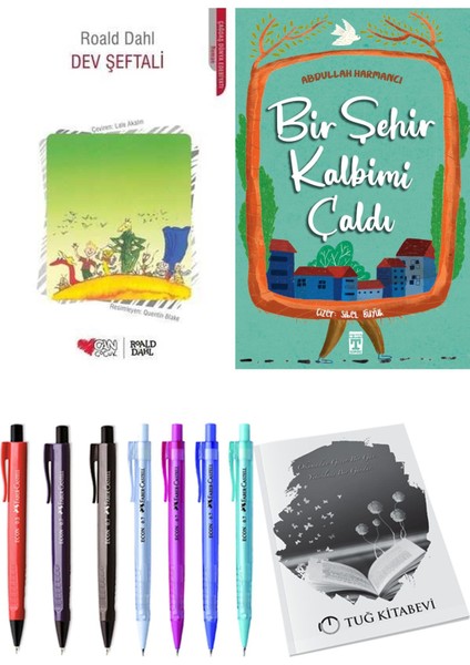Bir Şehir Kalbimi Çaldı ve Dev Şeftali 2li Set