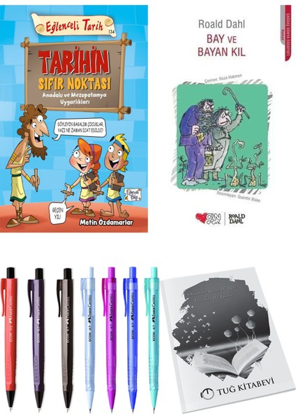 Bay ve Bayan Kıl ve Tarihin Sıfır Noktası Anadolu ve Mezopotomya Uygarlıkları 2li Set