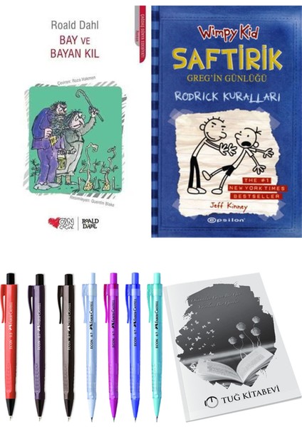 Saftirik 2 Rodrick Kuralları ve Bay ve Bayan Kıl 2li Set