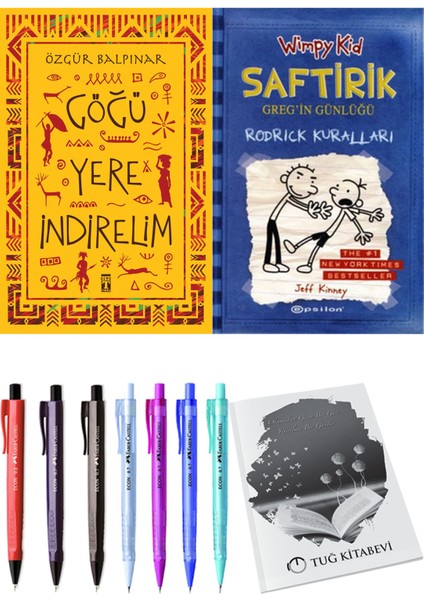 Saftirik 2 Rodrick Kuralları ve Göğü Yere Indirelim 2li Set