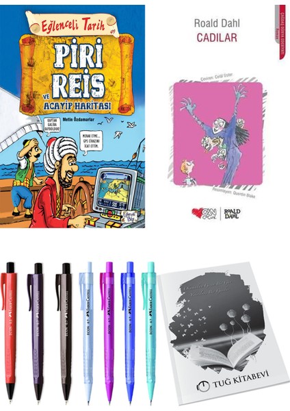 Cadılar ve Piri Reis ve Acayip Haritası 2li Set