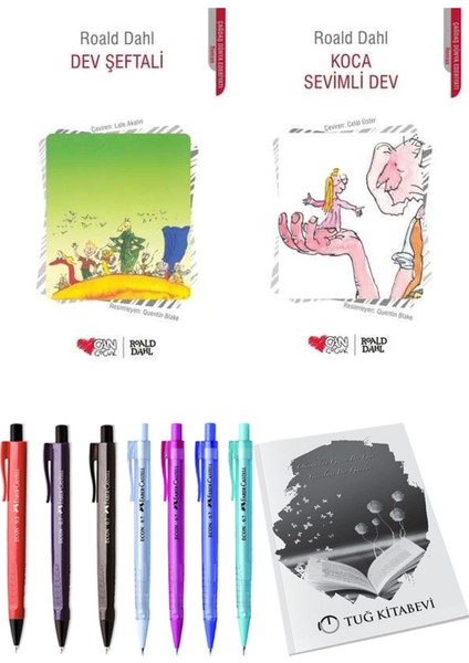 Koca Sevimli Dev ve Dev Şeftali 2li Set