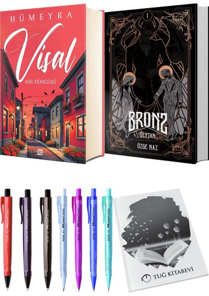 Bronz 1 Şeytan Ciltli ve Visal Ahu Döngüsü Ciltli Hümeyra 2li Set