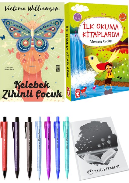 İlk Okuma Kitaplarım 10 Kitap ve Kelebek Zihinli Çocuk 2li Set