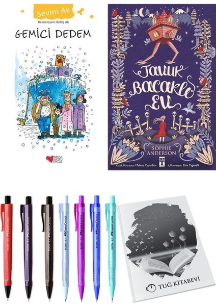 Tavuk Bacaklı Ev ve Gemici Dedem 2li Set