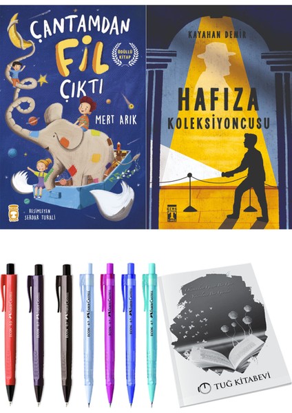 Hafıza Koleksiyoncusu ve Çantamdan Fil Çıktı 2li Set