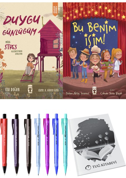 Bu Benim Işim! ve Duygu Günlüğüm Mira Stres Kulübesi'nden Ayrılıyor 2li Set