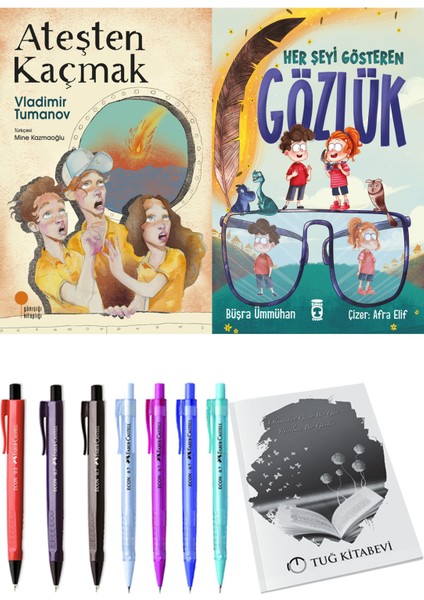 Her Şeyi Gösteren Gözlük ve Ateşten Kaçmak 2li Set